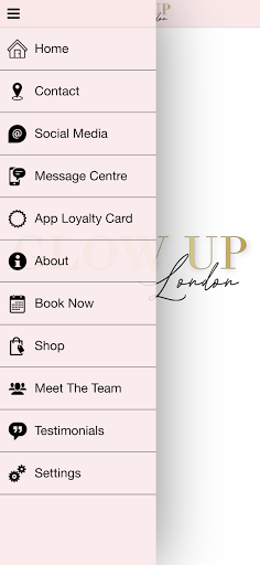 Glow Up London Screen 2