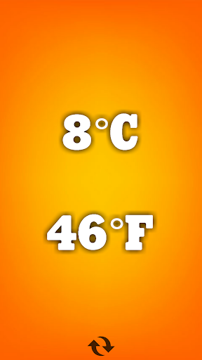 Android application Digital room thermometer screenshort