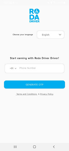 RODA Driver Screen 2