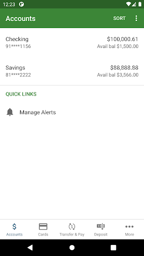Wailuku Federal Credit Union Screen 3