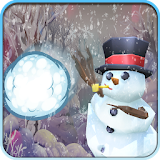 Snowball Attack - Icy Shooting Snowman Castle Park icon