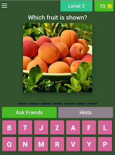 FRUITS QUIZ