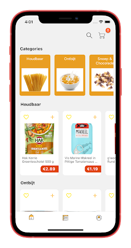 Android application Amigoo screenshort