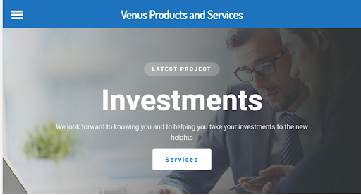 Venus Products and Services