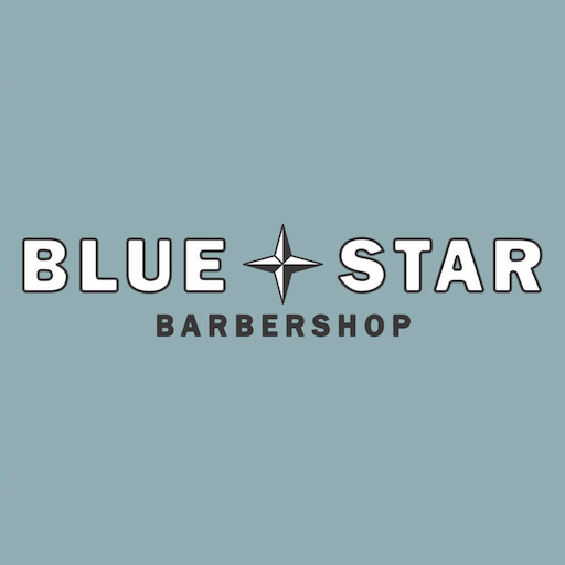 Blue Star Barbershop logo