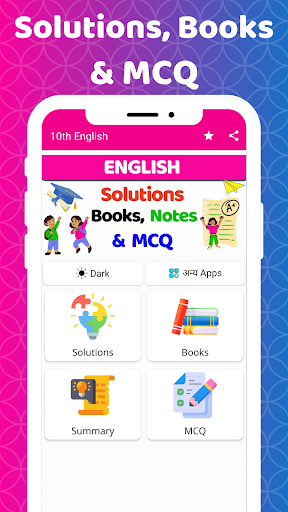 Android application 10TH ENGLISH NCERT SOLUTION screenshort