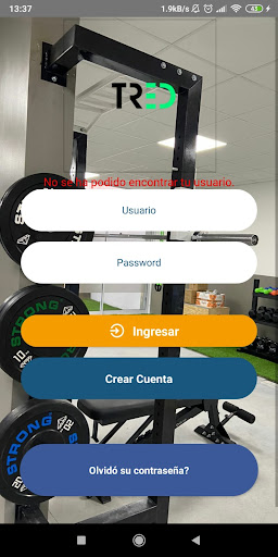 Android application Tred screenshort