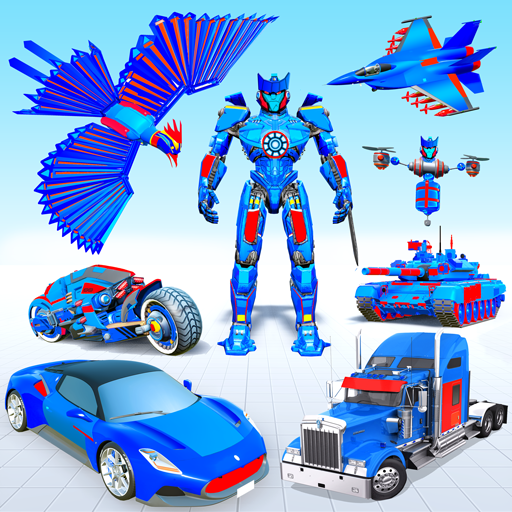 Flying Phoenix Robot Bike Game विंडोज़ पर डाउनलोड करें