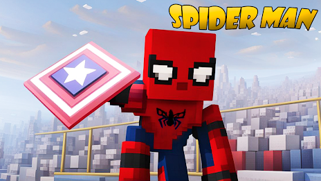 Spider man mod for Minecraft poster 23