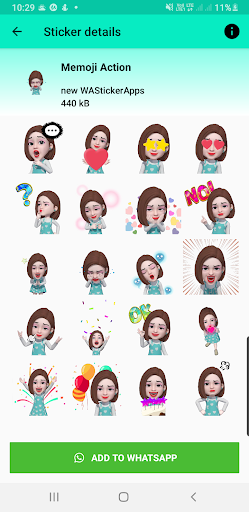 moving stickers for whatsapp - Screen 3