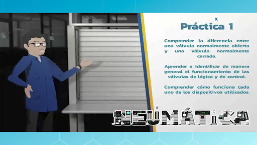 Android application Laboratorio de Neumática Básic screenshort