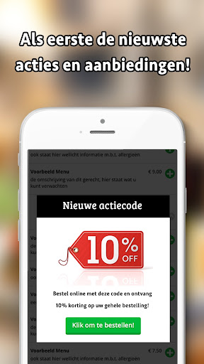 Snackbar de Laan Screen 2