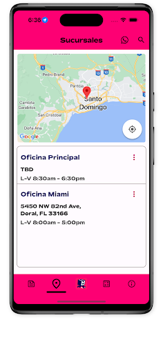 TuPaq Courier Screen 2