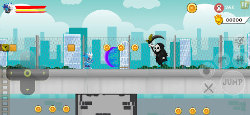 Blue Battle Adventure