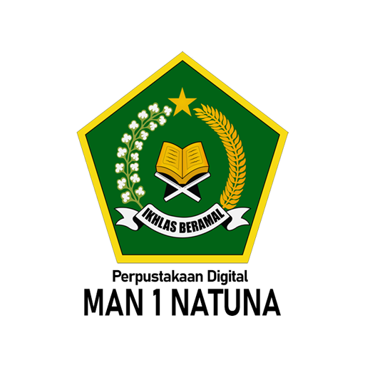 Perpus digital MAN1 NATUNA logo