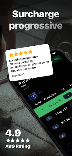 Carnet de musculation Lifty Screen 2