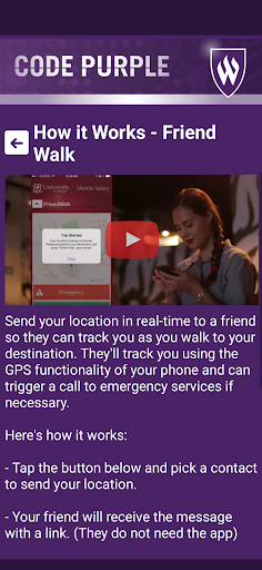 WSU Code Purple Screen 3