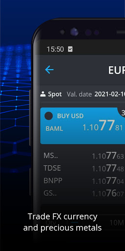 Android application BidFX Trader screenshort