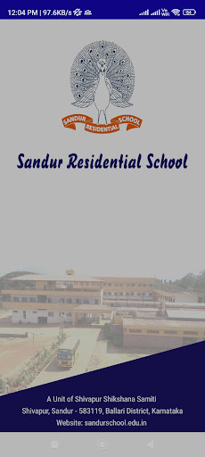 Android application Sandur Residential School screenshort