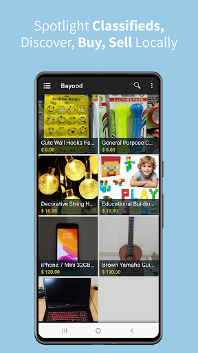 Android application Bayood — Online Classified USA screenshort