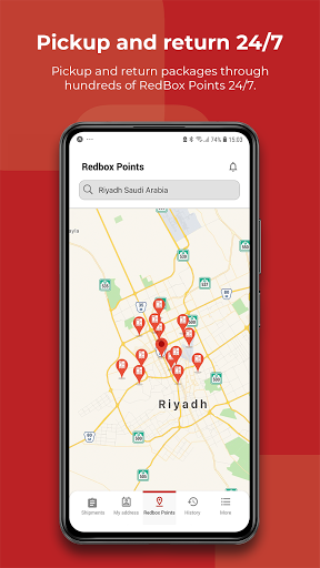 Android application My RedBox ريد بوكس screenshort