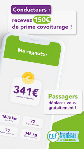 onCovoit’ : covoiturage Savoie Screen 2