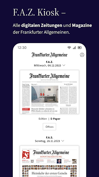Frankfurter Allgemeine Zeitung GmbH 8.0.1 APK + Mod (Unlimited money) untuk android