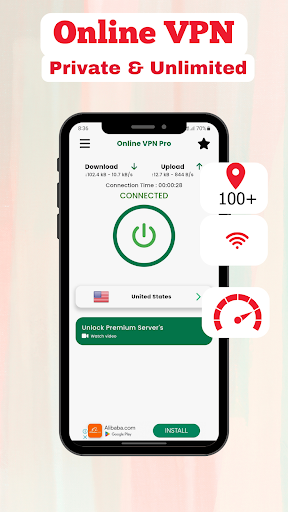 Online vpn - Speed vpn proxy Screen 2