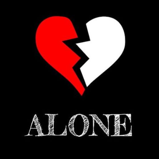 Lonely Heart, alone, love, heart, HD wallpaper