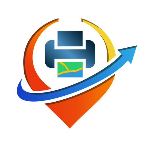 Print Map logo