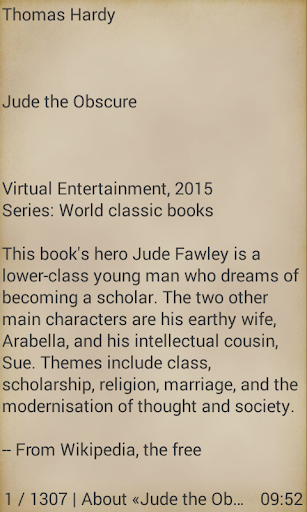 Jude the Obscure, Thomas Hardy Screen 2