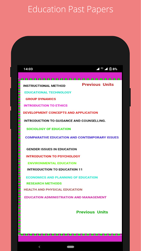 Education Past Papers Screen 2
