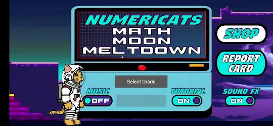 NumeriCats: Math Moon Meltdown