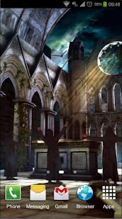 Gothic 3D Live Wallpaper -kuvakaappaus
