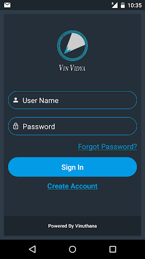 Android application VinVidya Staff screenshort
