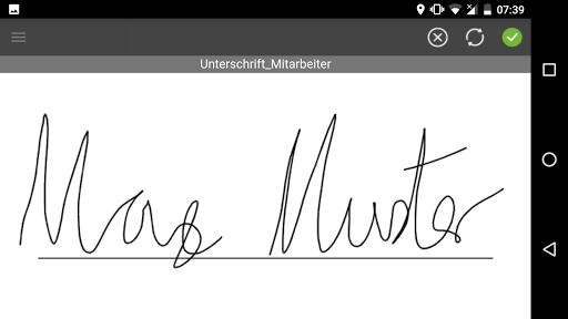 eDocBox mit eSignatur Screen 2