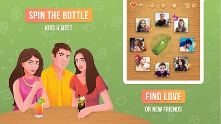 Stranger chat: Spin the Bottle