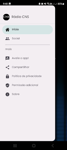 Rádio CNS Brasil Screen 2