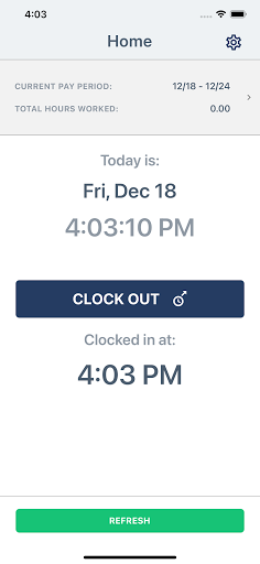 Poolman Timecard Screen 3