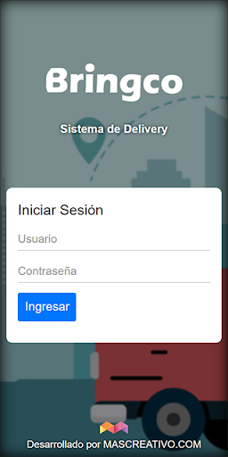 Android application Delivery - Bringco screenshort