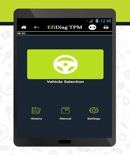 Efidiag TPM Screenshot