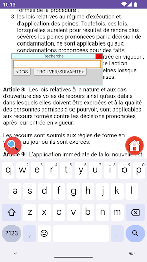 Code Pénal Gabonaise Screen 3