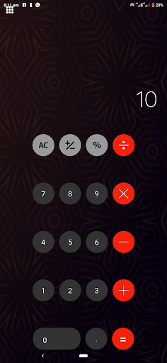 OCalculator Screen 3