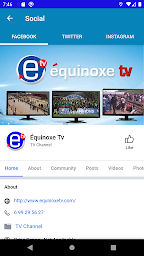 EQUINOXE TV - CHROMECAST