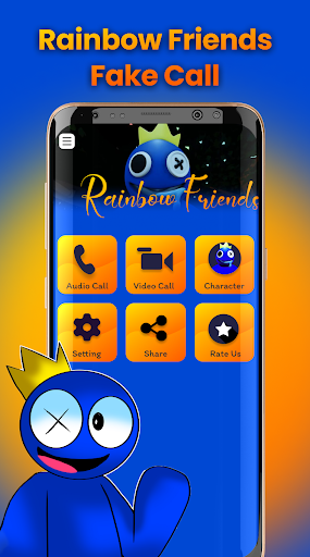 Prank Call for Rainbow Friends 1.0.0.5 screenshots 1