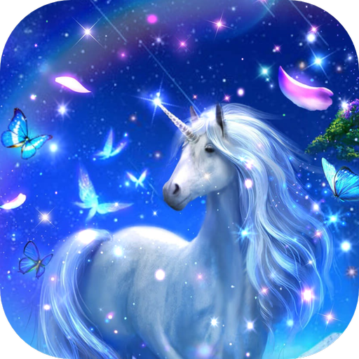Unicorn Live Wallpaper Glitter Scarica su Windows