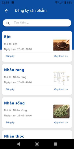 TraceFarm Screen 2