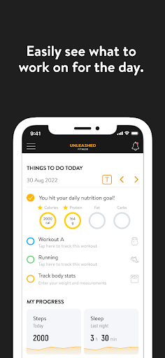 Unleashed Fitness Solutions Screenshot 4 - AppWisp.com