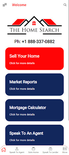 Android application The Home Search screenshort