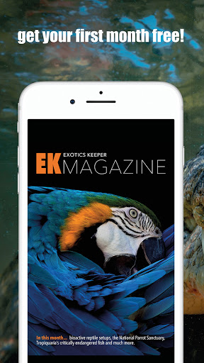 Android application Exotics Keeper Magazine screenshort